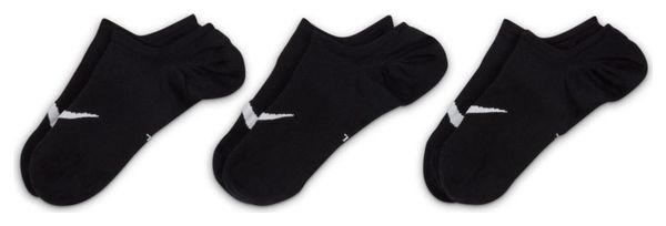 Calzini (x3) Nike Everyday Plus Lightweight Nero Unisex