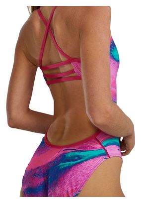 Tyr Diffusion Durafast Elite TrinityFit Plasma Mehrfarbiger Badeanzug für Damen