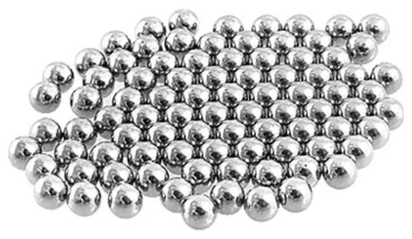 Billes de Roulement Elvedes en Acier 100pcs - 1/8''