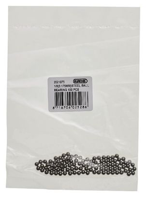 Billes de Roulement Elvedes en Acier 100pcs - 1/8''