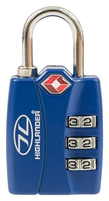 Lucchetto Highlander Tsa Alert blu