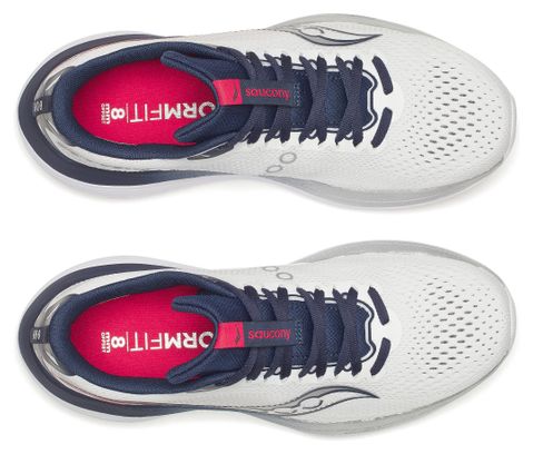 Zapatillas de running Saucony Endorphin Trainer blancas y azules para hombre