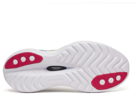 Zapatillas de running Saucony Endorphin Trainer blancas y azules para hombre