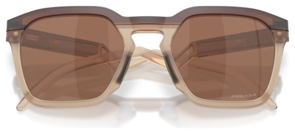 Lunettes Oakley - HSTN SQ Matte Rootbeer/Prizm Tungsten/Ref : OO9533-0354