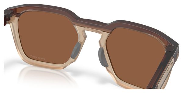 Lunettes Oakley - HSTN SQ Matte Rootbeer/Prizm Tungsten/Ref : OO9533-0354