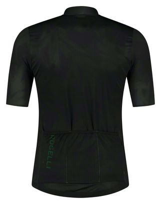 Maillot Manches Courtes Velo Rogelli Jungle - Homme - Vert olive