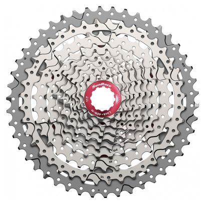 SunRace MTB Cassette CSMX3 10 Velocità 11-42 Argento