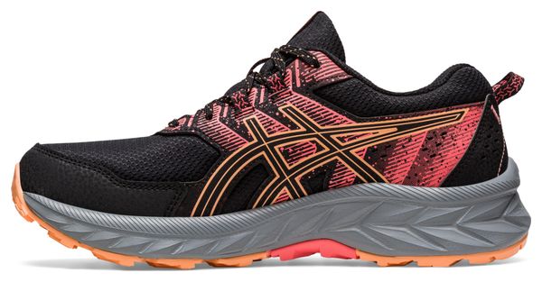 Asics Gel Venture 9 Black Pink Women's Trail Running Shoes