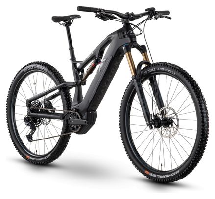 Raymon FullRay 150E 11.0 Elektrisch vollgefedertes MTB Sram GX Eagle 12V 630Wh 29'' Schwarz 2023