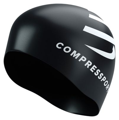 Compressport Swim Cap Black / White