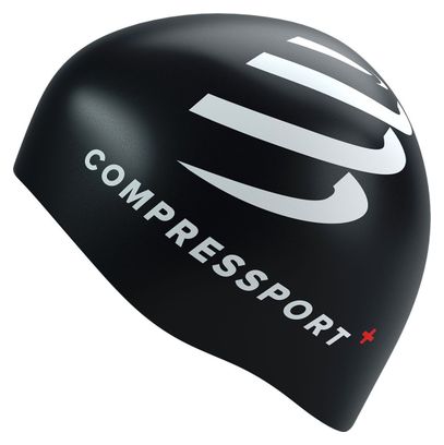 Compressport Swim Cap Black / White