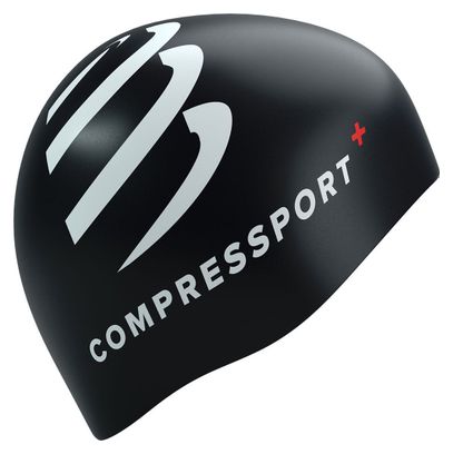 Compressport Swim Cap Black / White