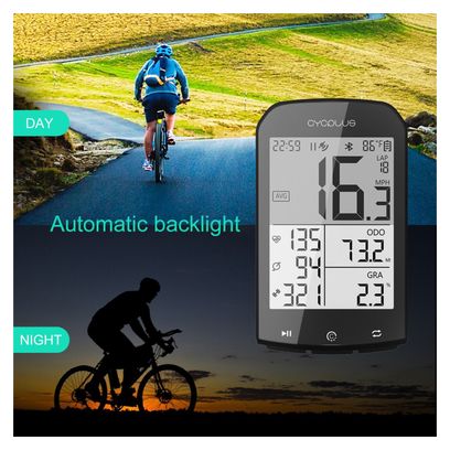 Cycplus M1 Compteur de vélo - compact
