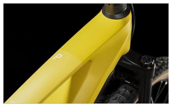 Cube Stereo Hybrid 140 HPC Pro 750 Suspensión total eléctrica MTB Shimano Deore 11S 750 Wh 29'' Vivid Sun Yellow