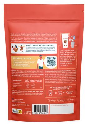 Collagène Marin - Peau et Santé des Articulations - Goût Cacao - 190 grammes
