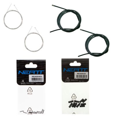 Kit de cable de desviador Shimano de doble meseta