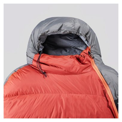 Schlafsack Forclaz Trek 900 0 Grad Mittelorange