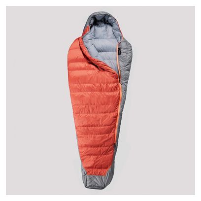 Schlafsack Forclaz Trek 900 0 Grad Mittelorange