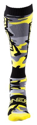 Par de calcetines altos O'Neal Pro MX Hunter Hi-Viz negro / gris