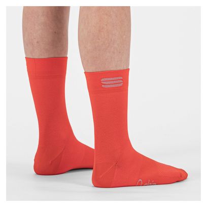 Sportful Matchy Coral Damessokken