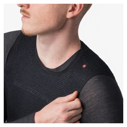 Gilet Midlayer Castelli Cold Days Nero Uomo