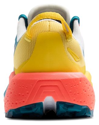 Brooks Caldera 8 Scarpa da trail da donna Bianco/Giallo/Corallo