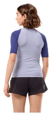 Compressport Trail Racing Postural Kurzarm-Trikot für Damen, lila