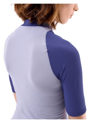 Compressport Trail Racing Postural Kurzarm-Trikot für Damen, lila