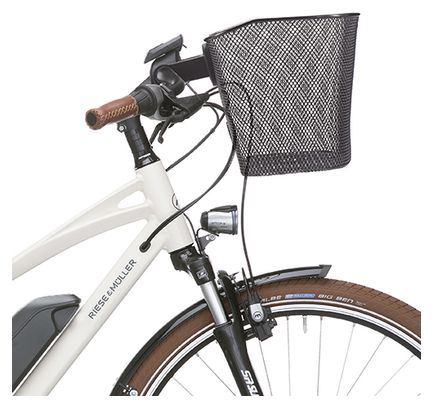 Cesta con fijación fija para VAE Klickfix Uni Silver