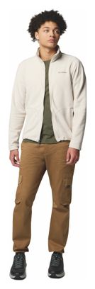 Heren Columbia Fast Trek II Light Full Zip Fleec Jas Wit