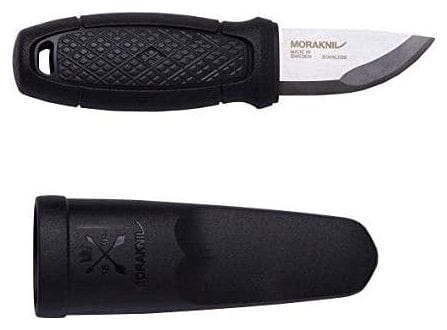 KIT COUTEAU + ALLUME FEU MORAKNIV ELDRIS KIT NOIR