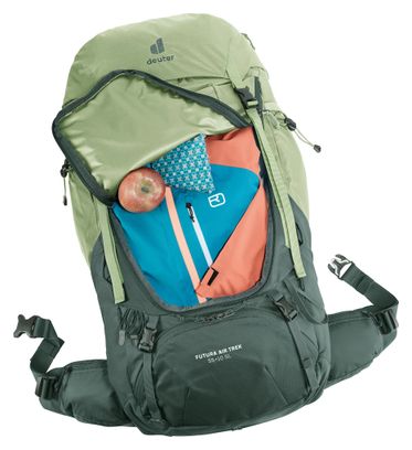 Donna Deuter Futura Air Trek 55 + 10 SL Borsa da trekking verde