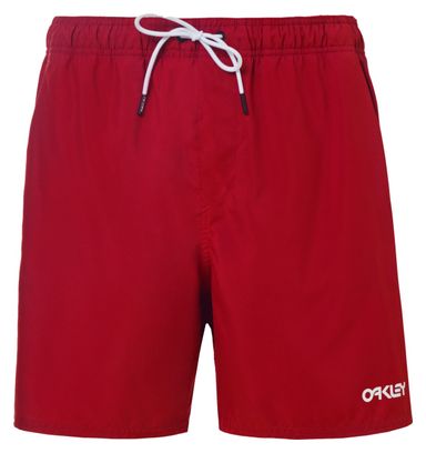 Short Oakley Beach Volley 18 Rouge
