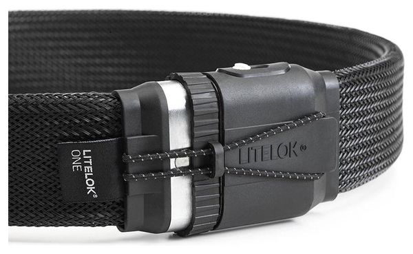 Litelok One tragbare Lock Crow Schwarz