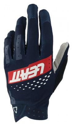 Leatt MTB 2.0 XFlow Long Gloves Onyx / Dark Blue