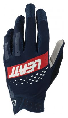 Guantes largos Leatt MTB 2.0 XFlow Onyx / Azul oscuro