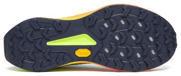 Chaussures Trail Saucony Peregrine 16 Bleu/Orange/Jaune Homme