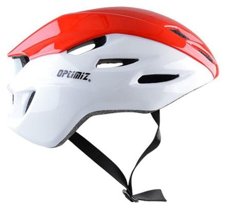 Casque de vélo Hommes/Femmes - Rouge Brillant - Race Aero