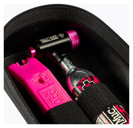 Borsa da sella Muc-Off Saddle Pack Medium 0,7 L nera