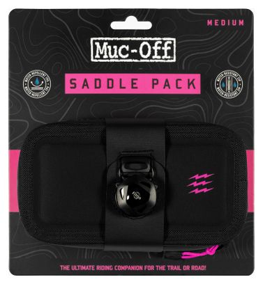 Borsa da sella Muc-Off Saddle Pack Medium 0,7 L nera