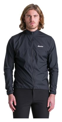 Santini Ventus Windproof Jacket Black