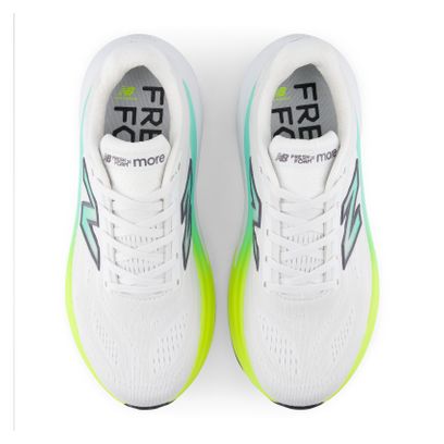 New Balance Fresh Foam X More v6 Laufschuhe, Weiß/Grün, Damen