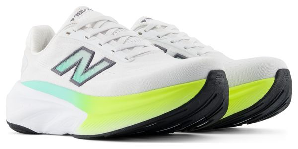 New Balance Fresh Foam X More v6 Laufschuhe, Weiß/Grün, Damen