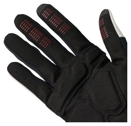 Guanti lunghi Fox Ranger Gel Roughcut bianchi