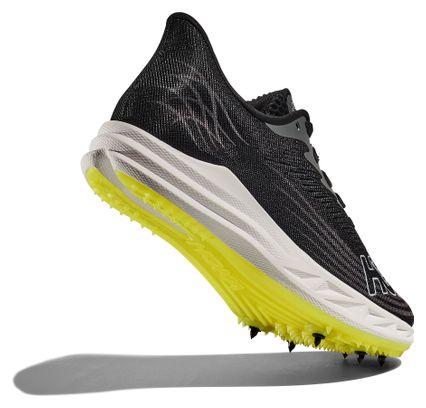 Hoka Crescendo MD 2 Black/White Unisex Track &amp; Field Shoes