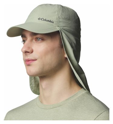 Casquette Protège-nuque Columbia Schooner Bank II Vert Unisexe