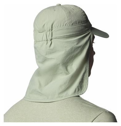 Casquette Protège-nuque Columbia Schooner Bank II Vert Unisexe