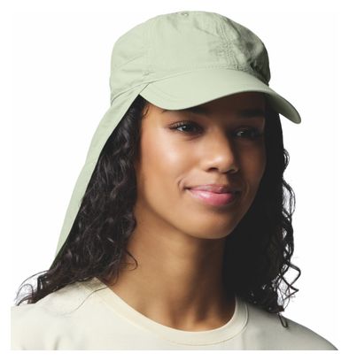 Casquette Protège-nuque Columbia Schooner Bank II Vert Unisexe