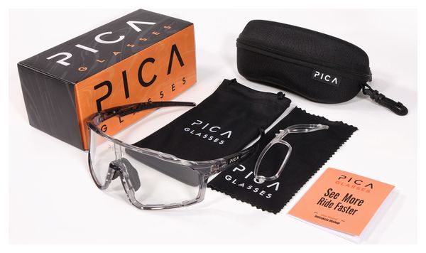 Lunettes PICA STRIX Transparent avec Verres Photochromiques
