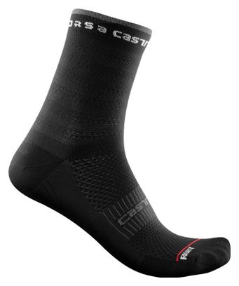 Castelli Rosso Corsa 11 Women&#39;s Pair of Socks Black